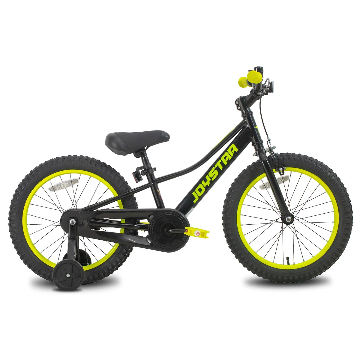 JOYSTAR Kids Mountain Bike With Training Wheels And Handbrake