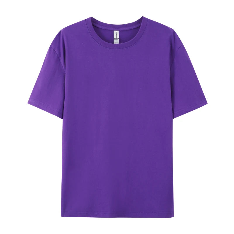 UDDIYANACN 100 Percent Cotton T Shirt Logo Print Crewneck Tee