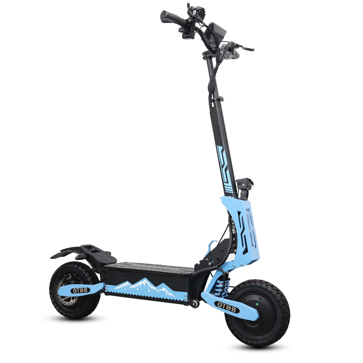 Arwibon 5600W Dual-Motor Electric Scooter 60V27AH With Top Speed 46MPH by S And B Enterprise