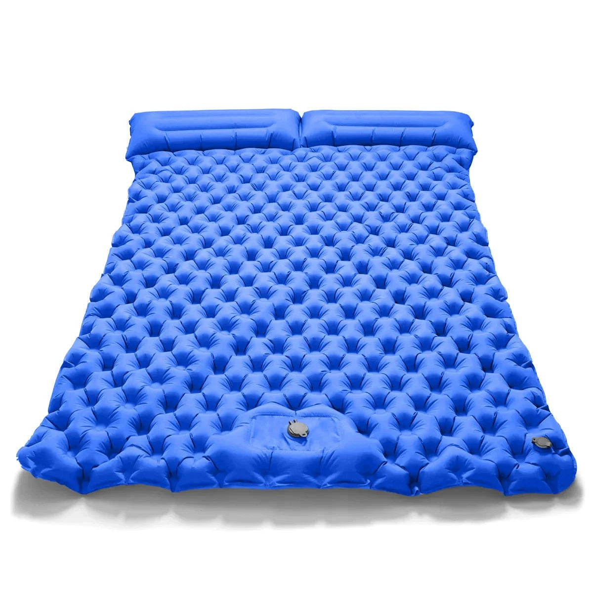 By Inflating Double Inflatable Camping Mattress Ultralight Sleeping Pad by S And B Enterprise