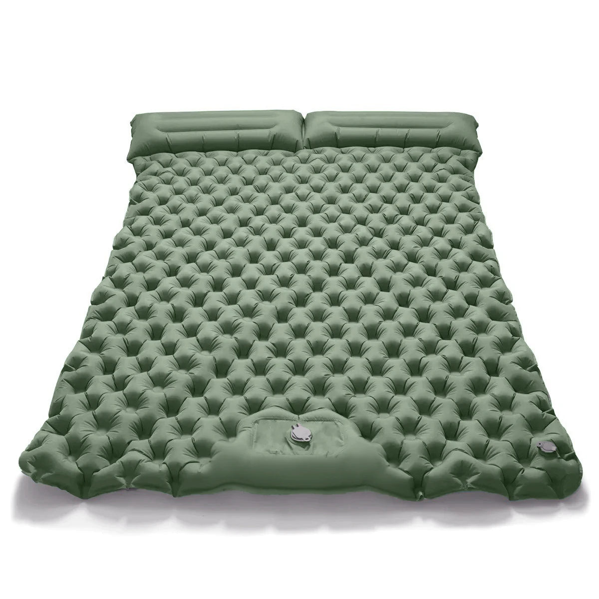 By Inflating Double Inflatable Camping Mattress Ultralight Sleeping Pad by S And B Enterprise