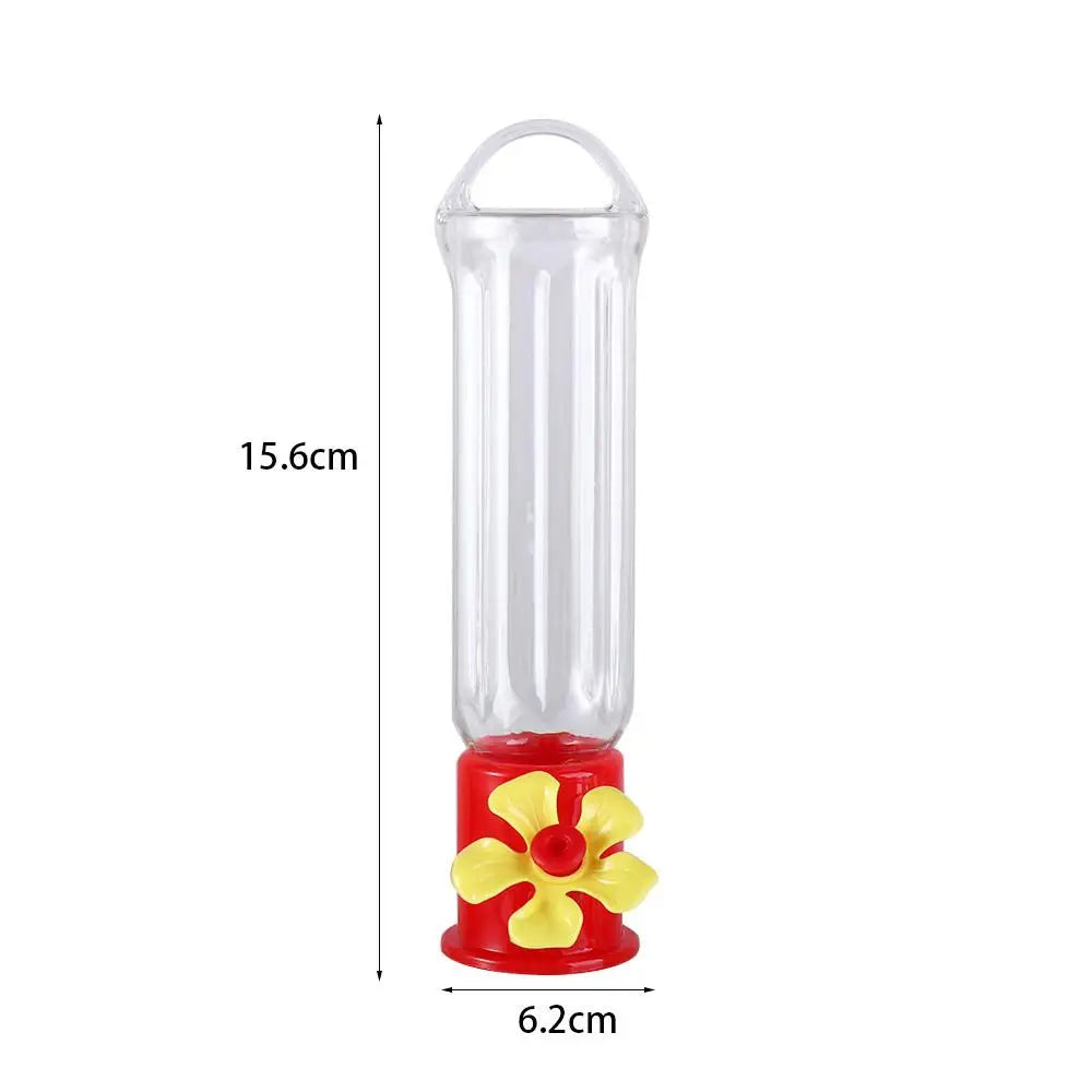 Portable Hummingbird Feeder Bottle With Hanging Wires Leakproof Plastic by S And B Enterprise