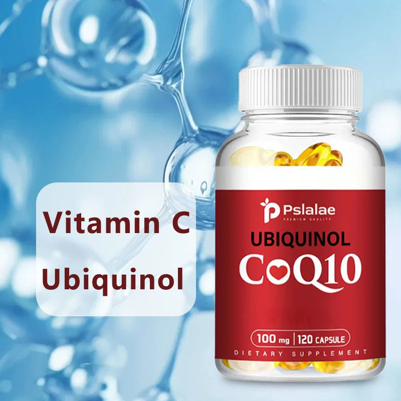 PslalaeCharge CoQ10 100mg Capsules For Heart Health And Energy