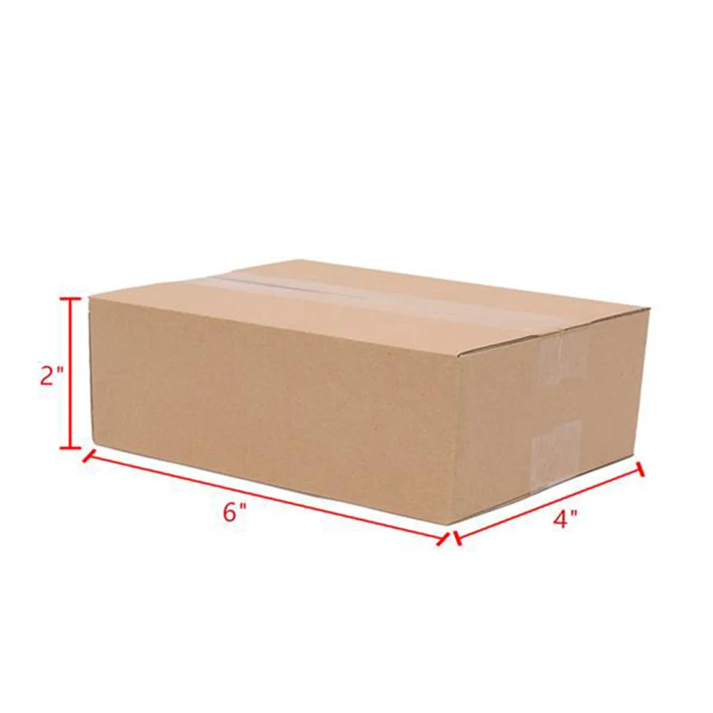 100 Pcs Corrugated Paper Boxes For Mailing Packing And Storage