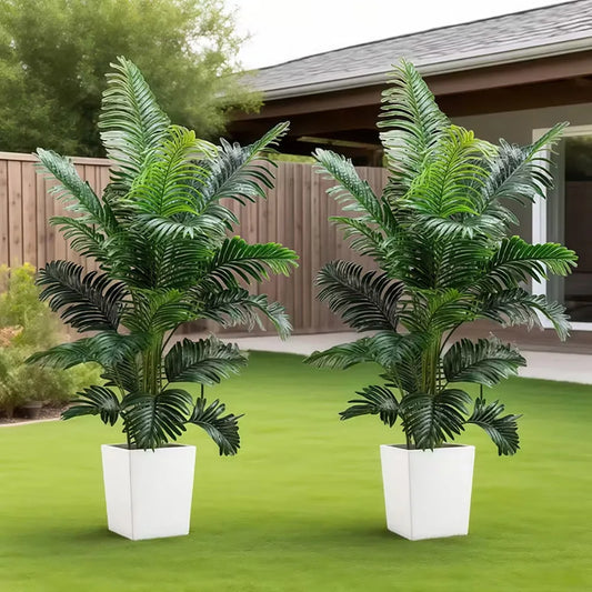 NONECN Artificial Palm Tree Indoor Outdoor Decoration