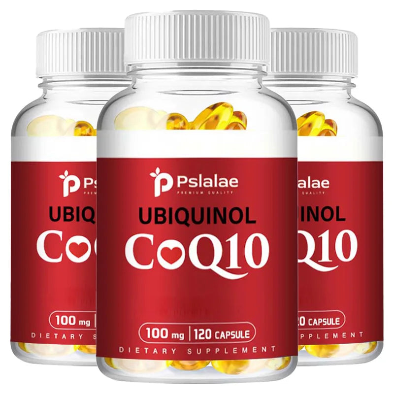 PslalaeCharge CoQ10 100mg Capsules For Heart Health And Energy