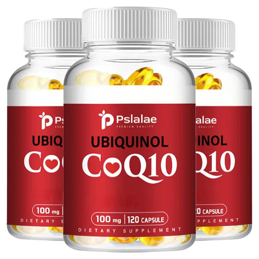 PslalaeCharge CoQ10 100mg Capsules For Heart Health And Energy