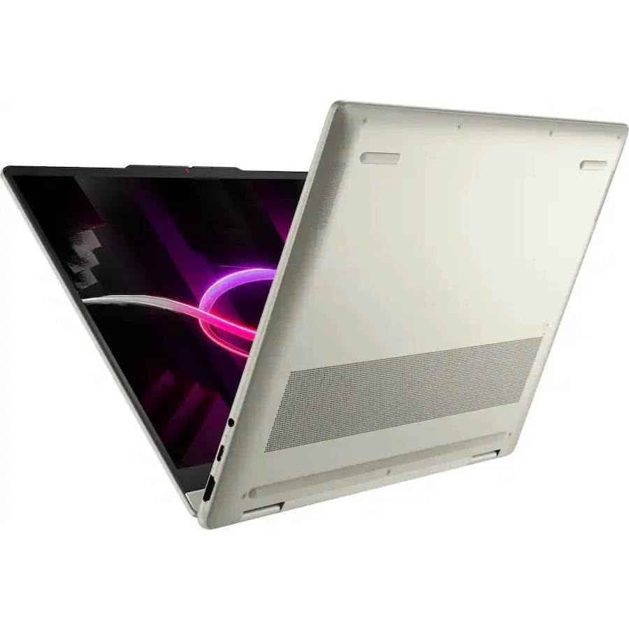 Lenovo Yoga 7a 2-in-1 laptop, seashell color, 14-inch OLED touchscreen