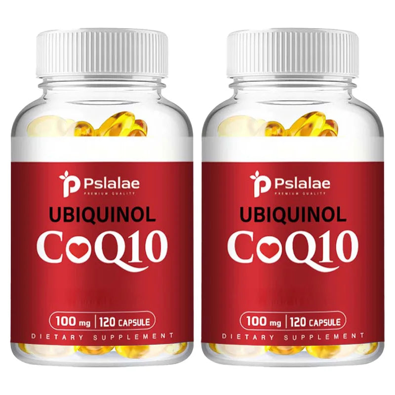 PslalaeCharge CoQ10 100mg Capsules For Heart Health And Energy