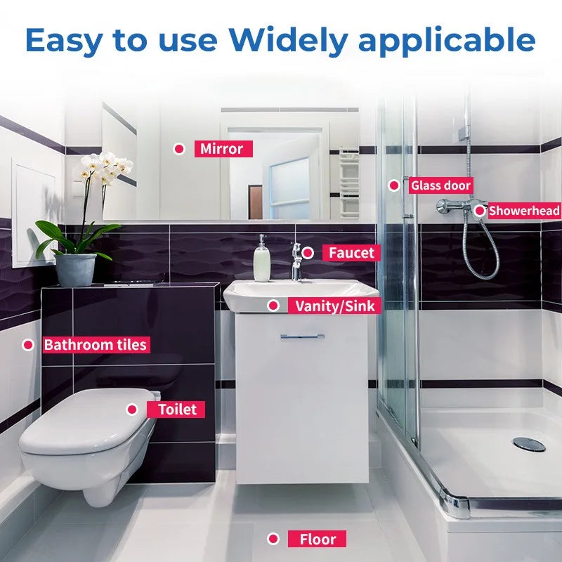 All Purpose Bathroom Descaler Foam Cleaner Spray For Grout by S And B Enterprise