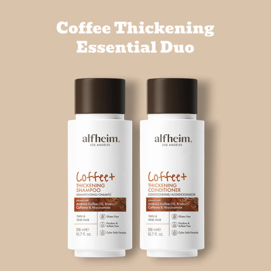 Alfheim Coffee Thickening Shampoo and Conditioner Set