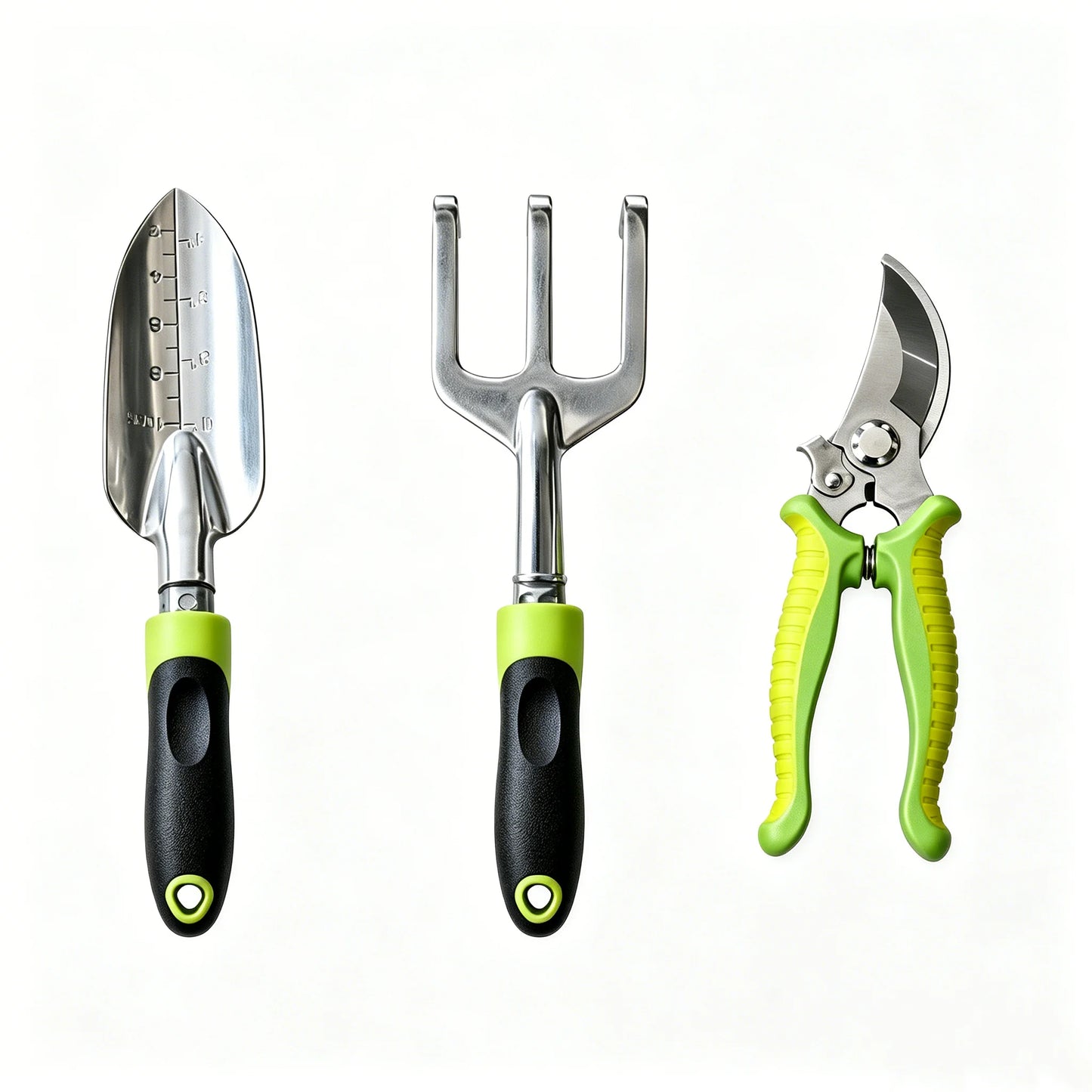 Outdoor Garden Tool Set 11 Piece Rustproof Pruning Tools Shovel by S And B Enterprise
