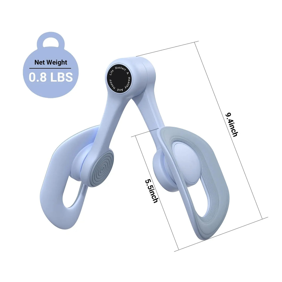 MERACH Thigh Trainer pelvic floor muscle trainer device in light blue, branded S And B Enterprise.