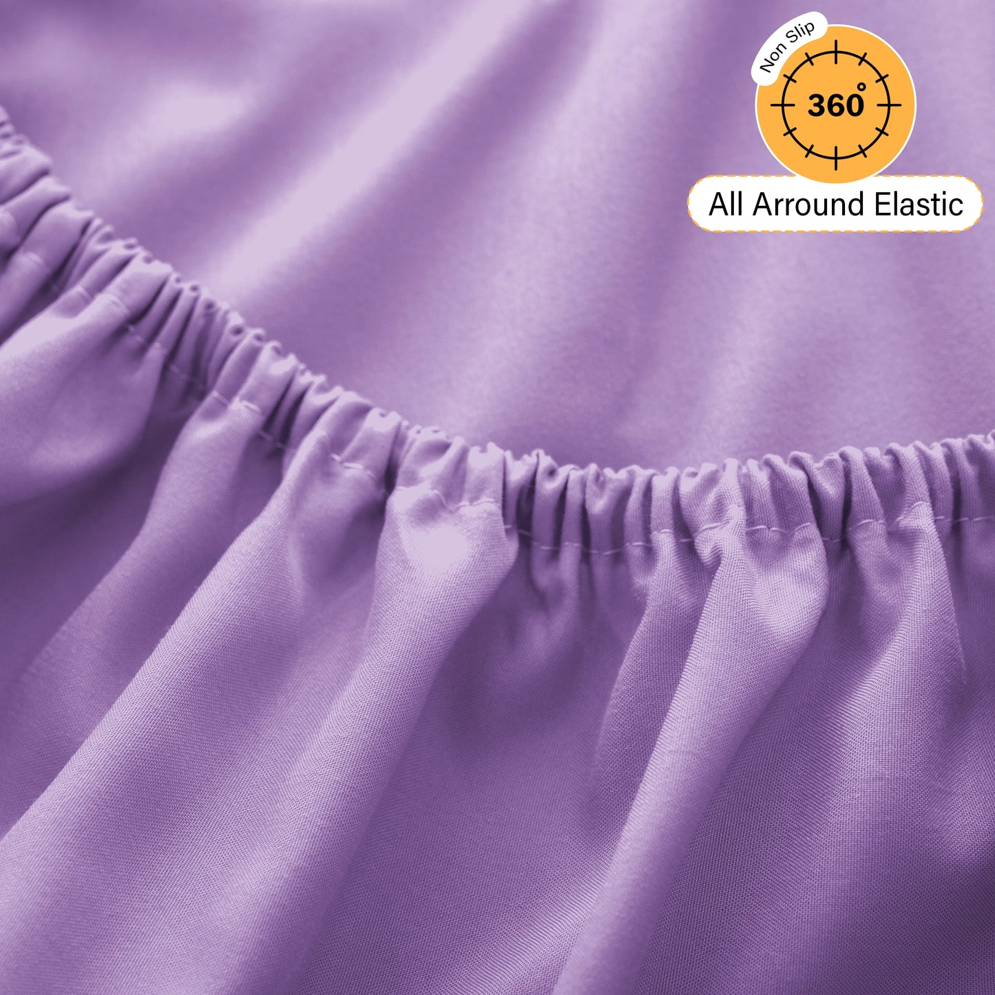 LUX Décor 3-Piece Ultra-Soft Microfiber Sheet Set for Everyday Comfort