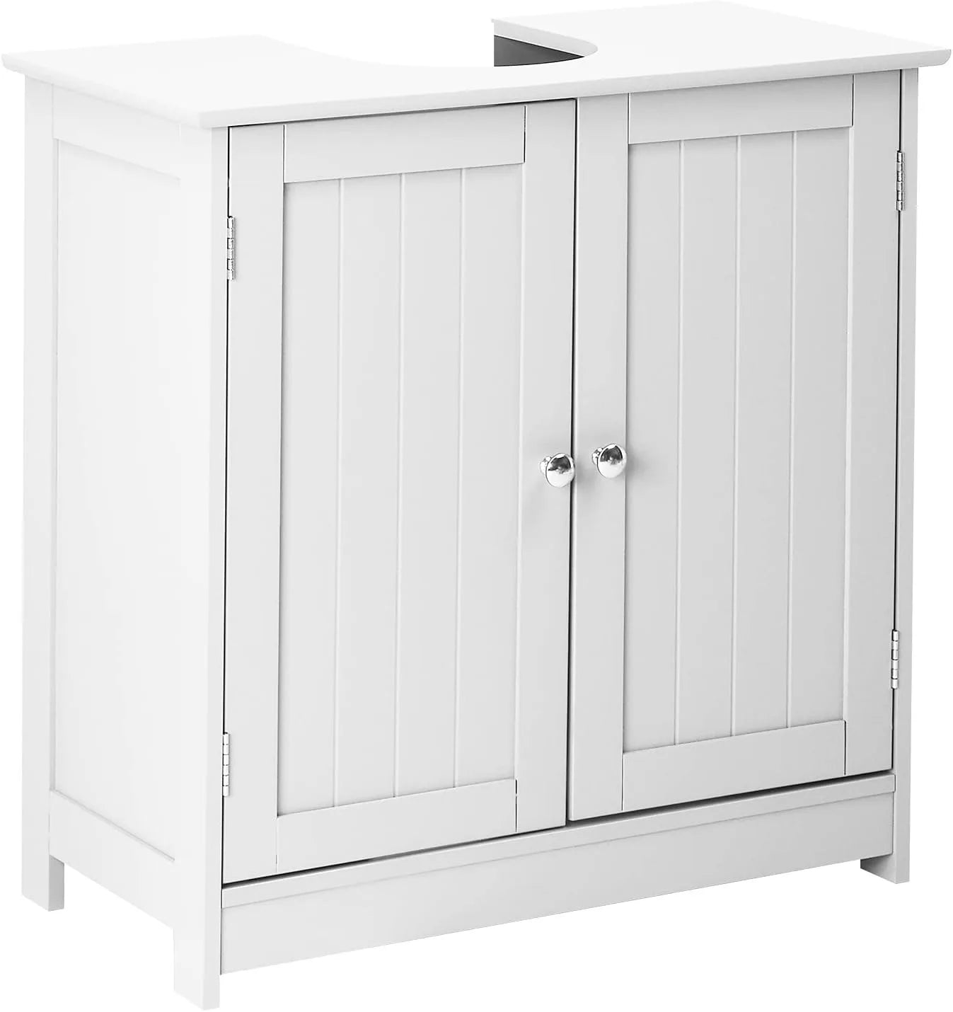 Pedestal Sink Cabinet Under-Sink Storage Vanity with Adjustable Shelf by S And B Enterprise