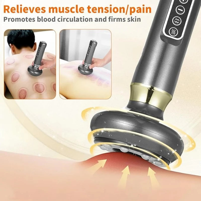 Back Vacuum Cupping Massager With USB Power And 12 Levels by S And B Enterprise