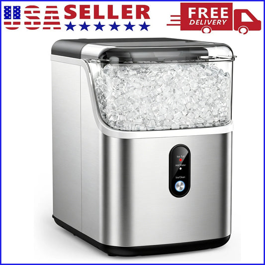 SHICUO Nugget Ice Maker Countertop Chewable Pellet Ice by S And B Enterprise