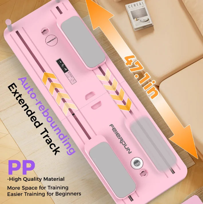 FED 5 In 1 Folding Pilates Board Reformer With 300 Lbs Capacity