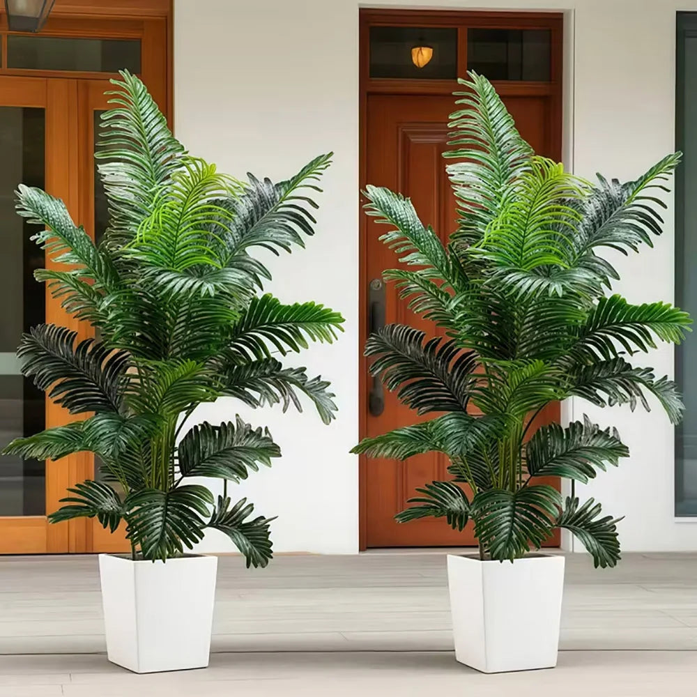 NONECN Artificial Palm Tree Indoor Outdoor Decoration