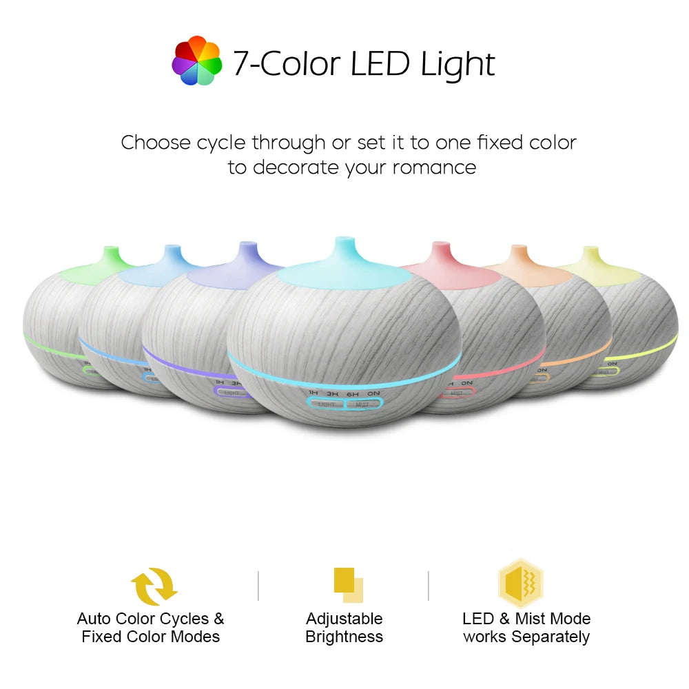 Miflame Essential Oil Humidifier Aromatherapy Vaporizer For Home