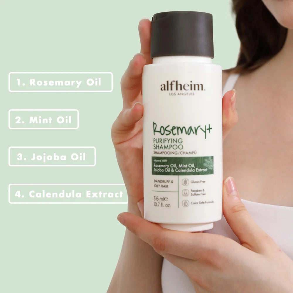 ALFHEIM Rosemary Purifying Haircare Set Shampoo And Conditioner