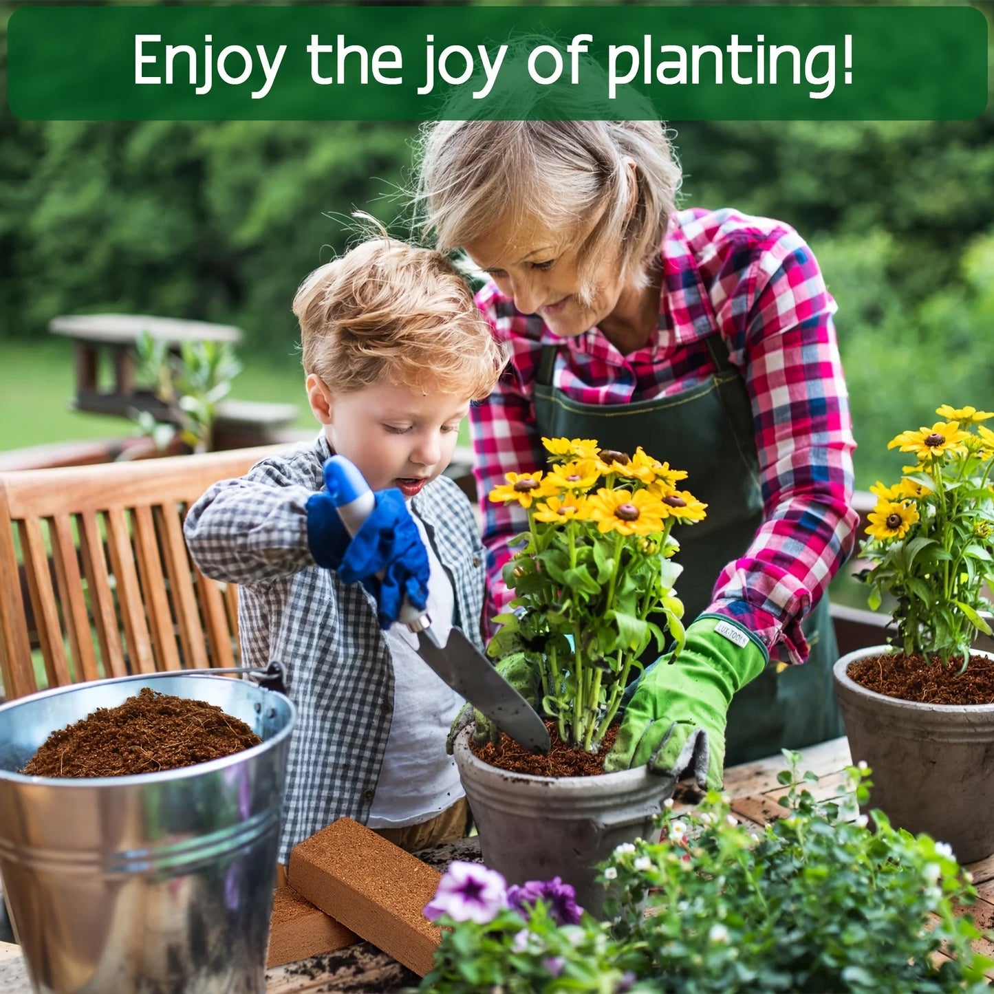 Coco Coir Brick for Plants Premium 100 Percent Organic