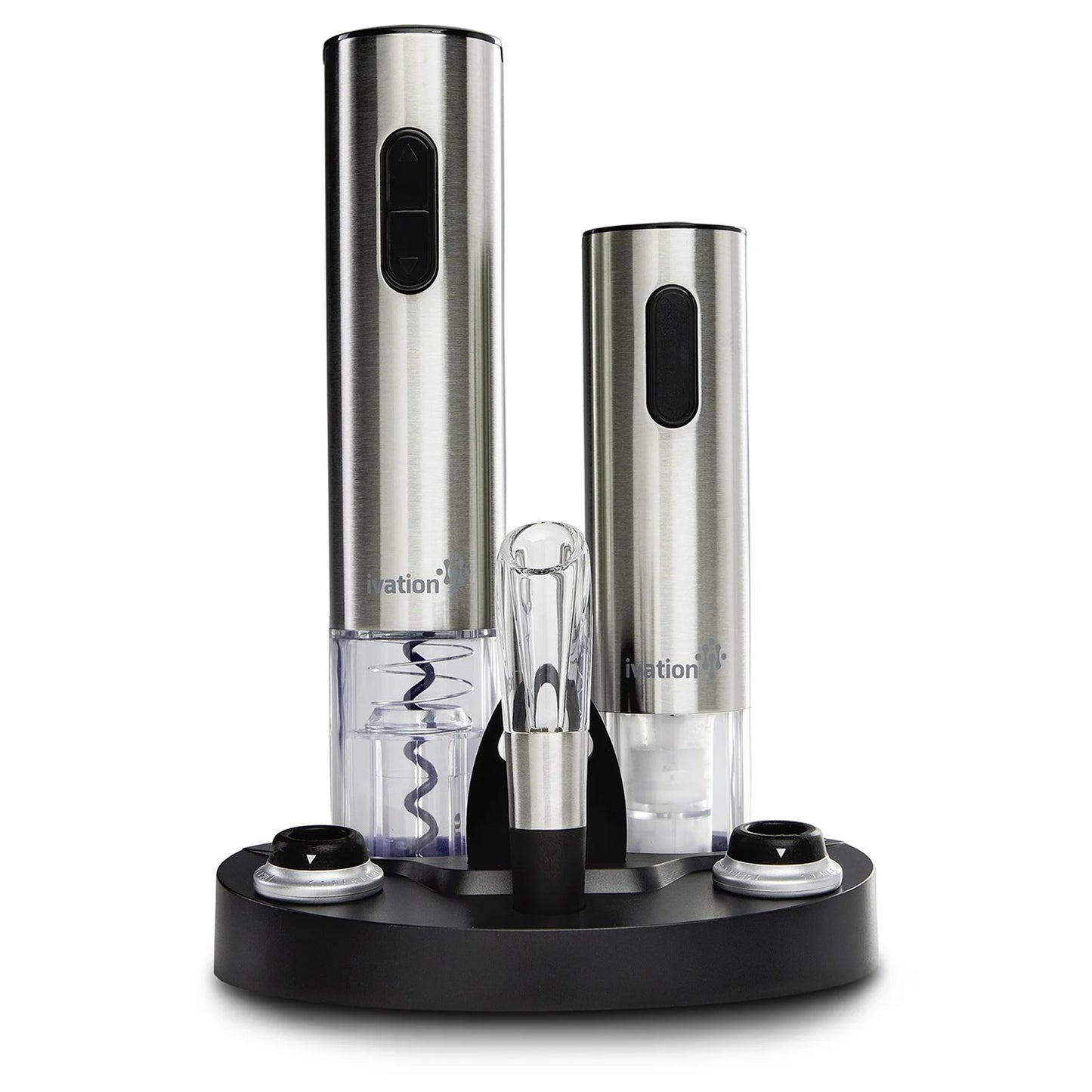 IVATION 7-Piece Wine Gift Set With Electric Opener And Aerator