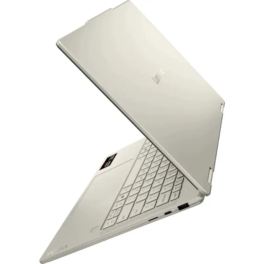 Lenovo Yoga 7a 2-in-1 laptop, seashell color, 14-inch 2K OLED touchscreen