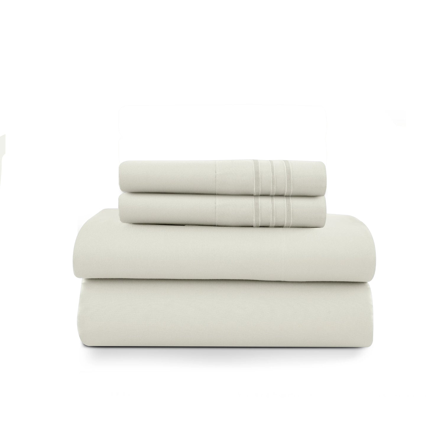 LUX Décor 3-Piece Ultra-Soft Microfiber Sheet Set for Everyday Comfort