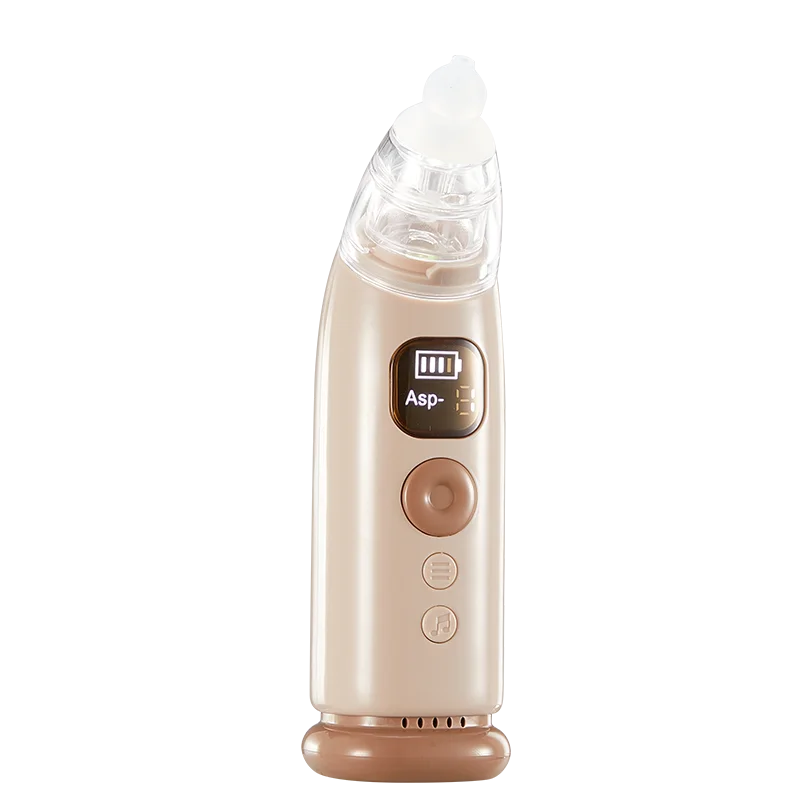 Hansqui Electric Baby Nose Vacuum Nasal Aspirator With 3 Nozzles