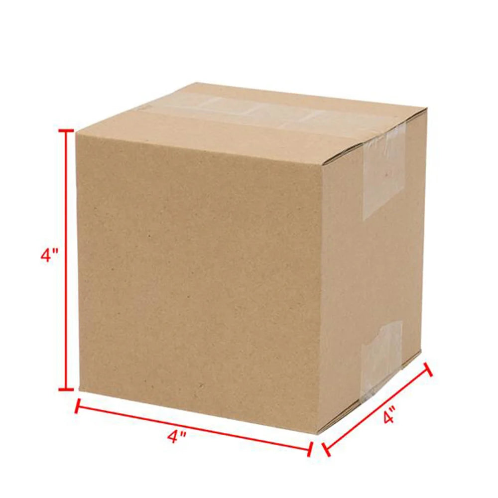 100 Pcs Corrugated Paper Boxes For Mailing Packing And Storage