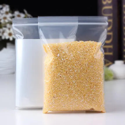 Relchoor Thick Food Storage Bags With Secure Resealable Zipper Top