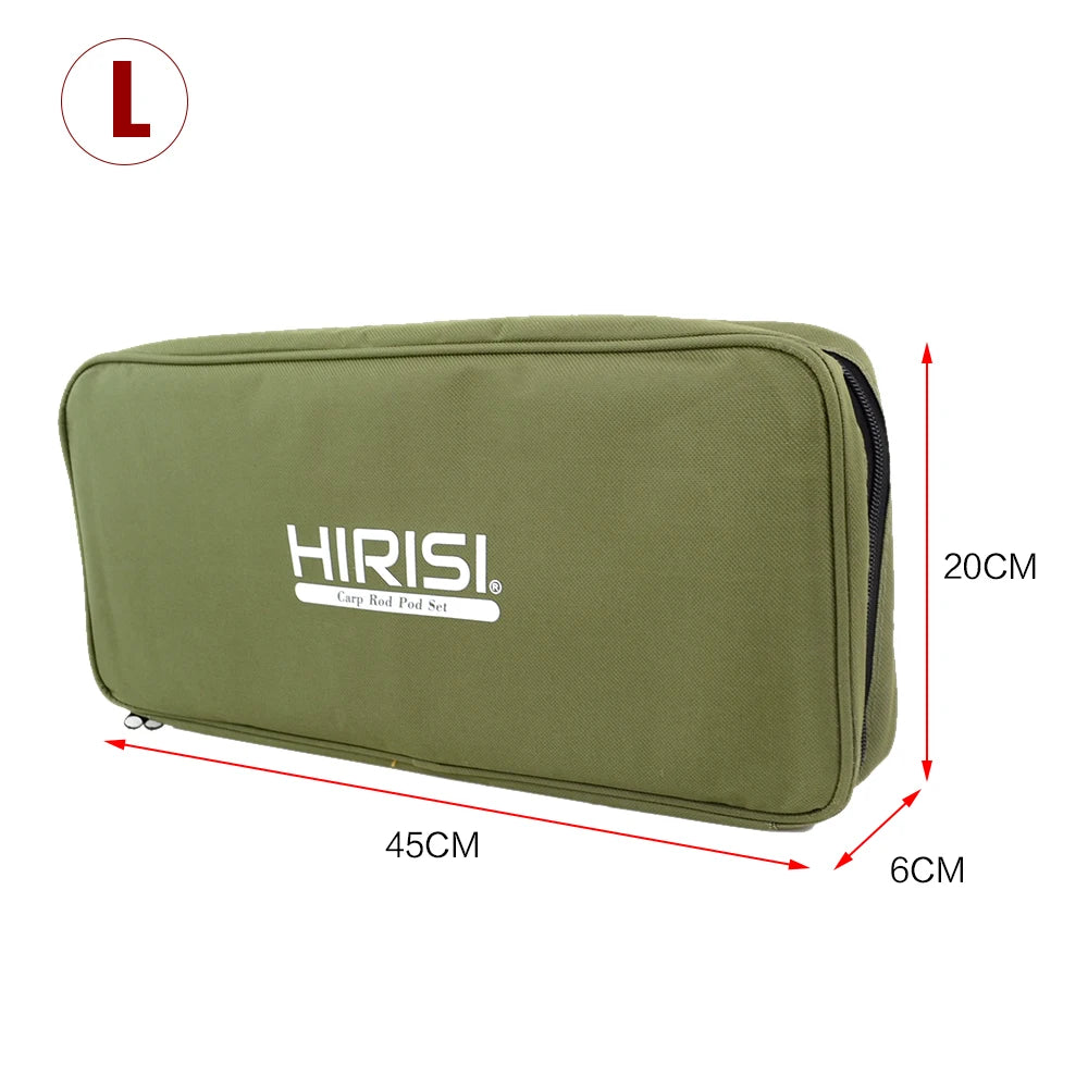 Hirisi Carp Fishing Portable Tackle Bag Rod Pod Storage Waterproof by S And B Enterprise