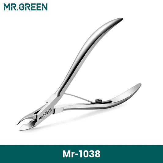 MR.GREEN Nail Cuticle Nipper Manicure Scissors Stainless Steel Clipper