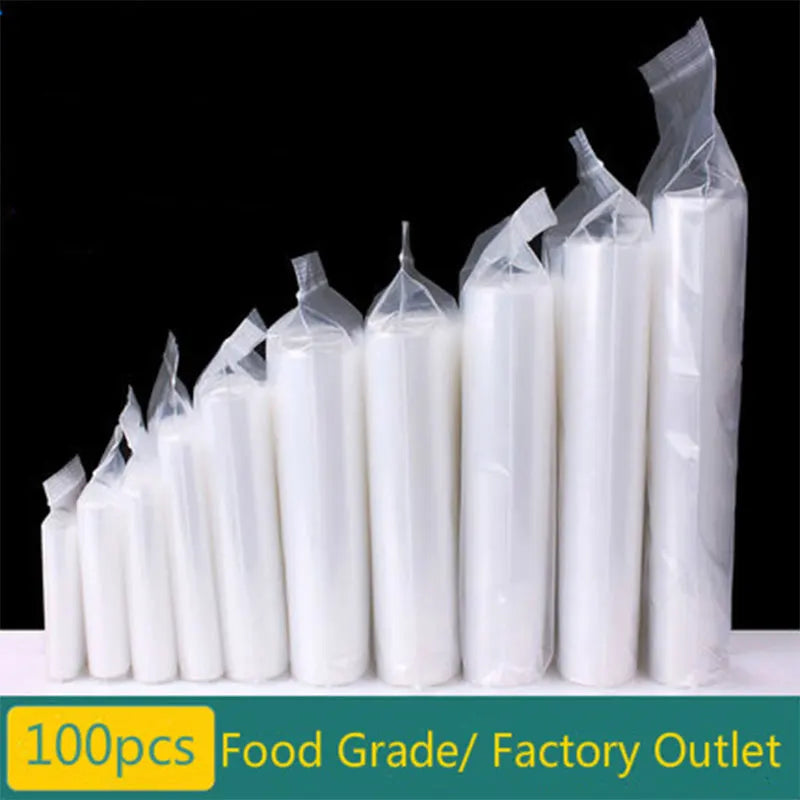 Relchoor Thick Food Storage Bags With Secure Resealable Zipper Top