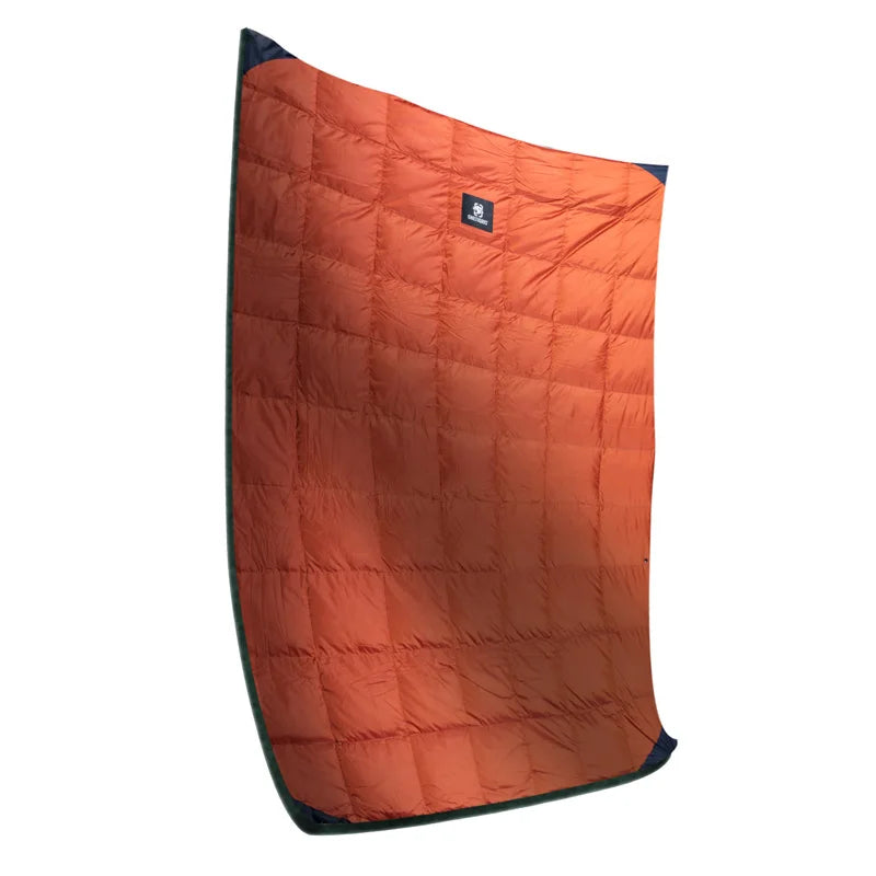 OneTigris 3-Season Outdoor Down Quilt Camping Blanket Foldable