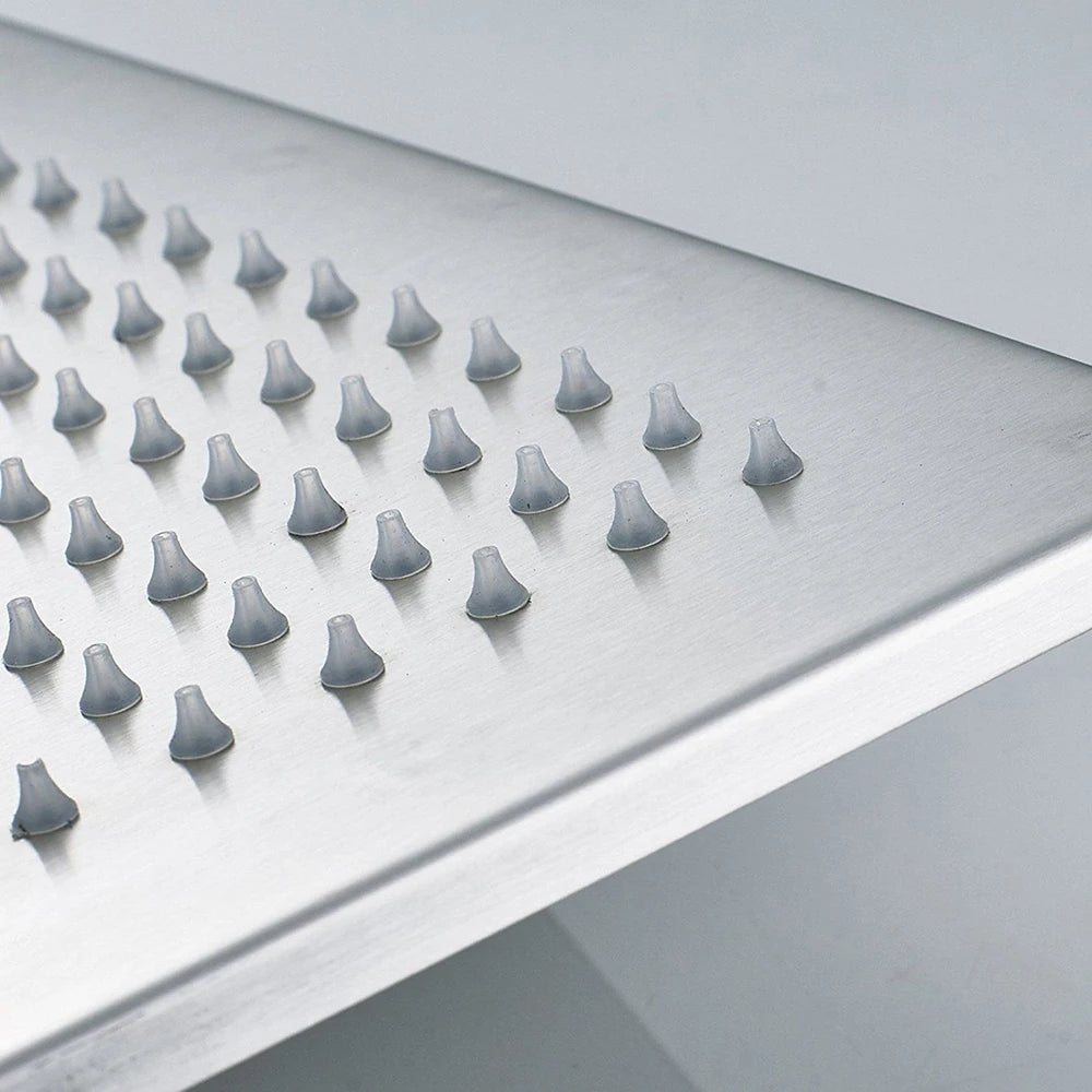 Rozin Rainfall Shower Head With LED Light Square Brass Design
