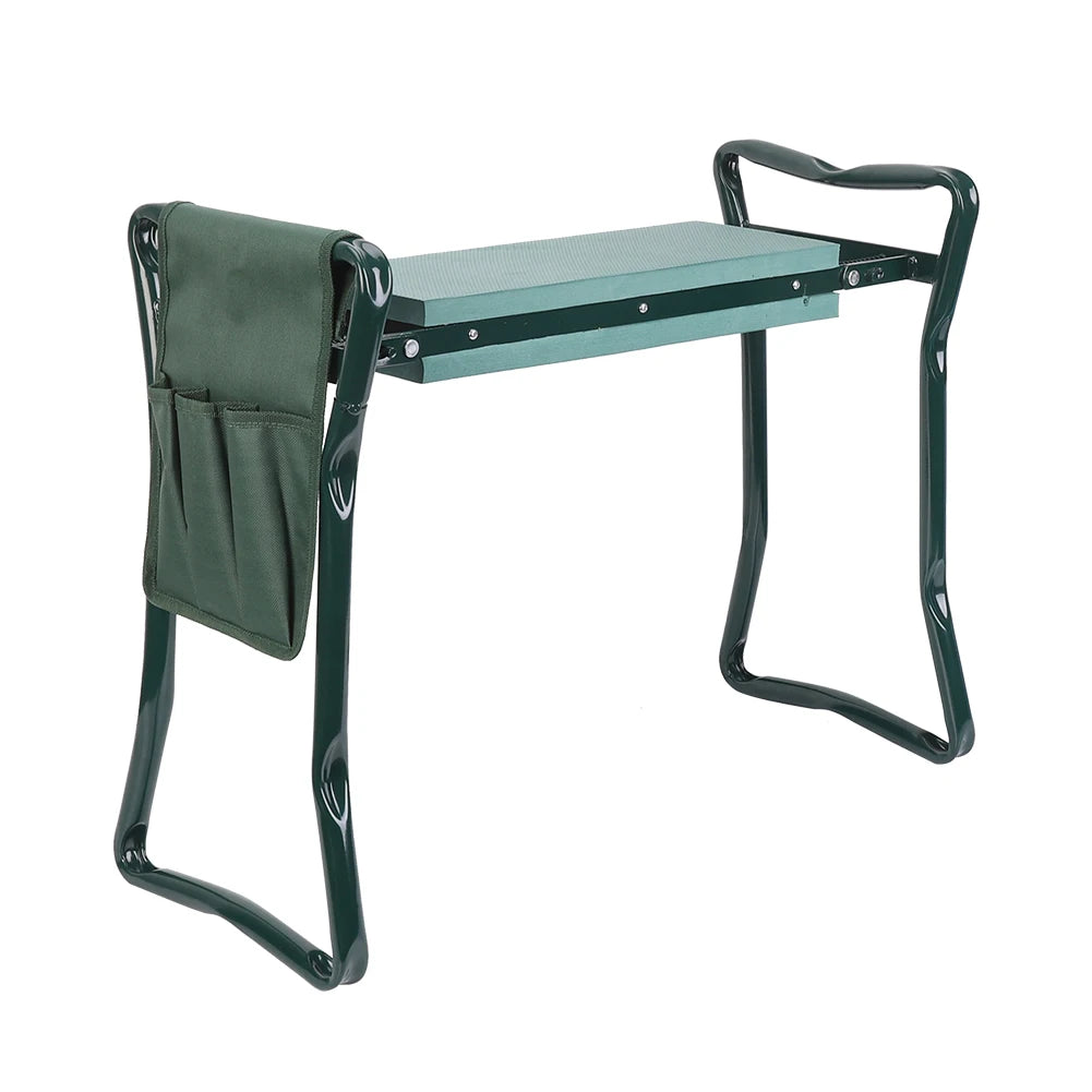Heavy Duty Upgraded Garden Kneeler Thicken Seat Padded Kneeling Stool Indoor Outdoor 150KG Load Portable Folding by S And B Enterprise