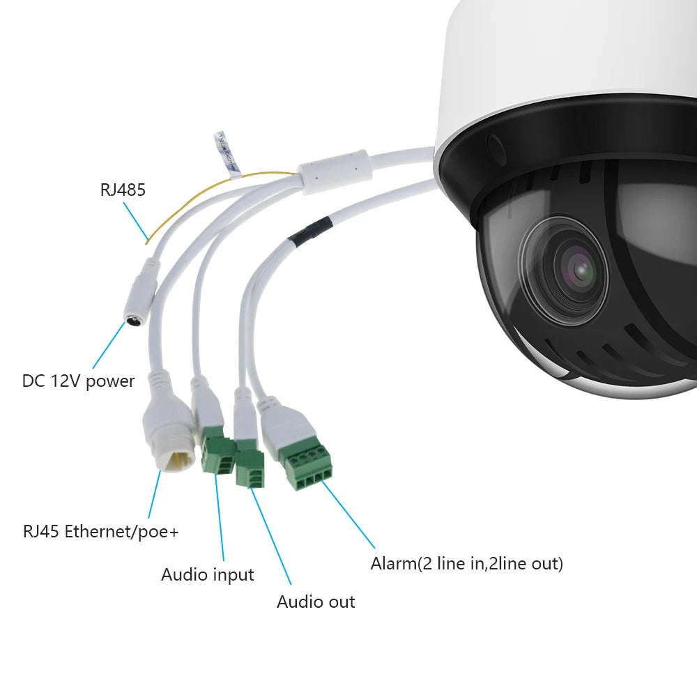 Hikvision DS-2DE4A425IWG-E 25X Zoom 4MP Auto-tracking PTZ IP Camera IR50M Face Capture Video Surveillance IP Camera DarkFighter