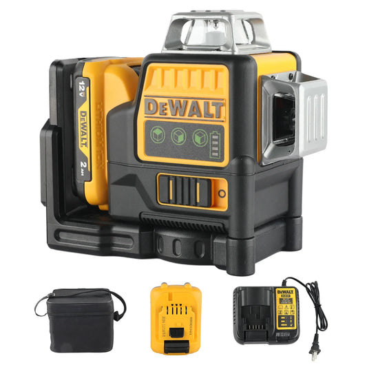 DEWALT DW089LG 360 Degree Green Laser Level Horizontal Vertical