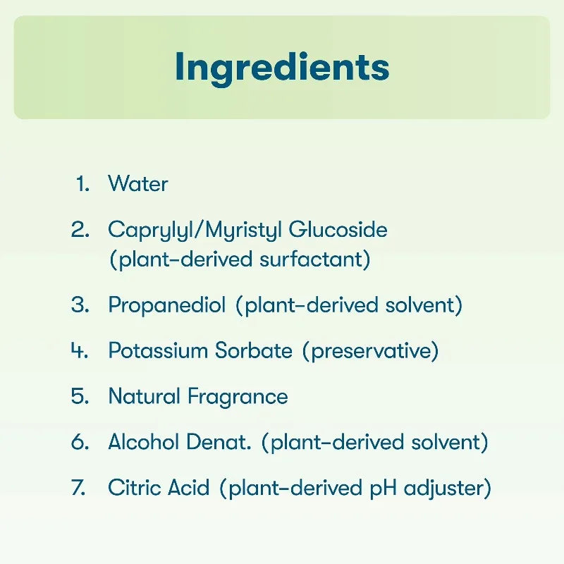Hypoallergenic Parsley All-Purpose Spray Cleaner Antibacterial by S And B Enterprise