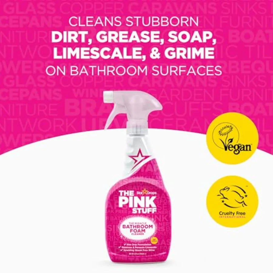 Stardrops The Pink Stuff Bathroom Cleaning Kit With Cleaning Paste