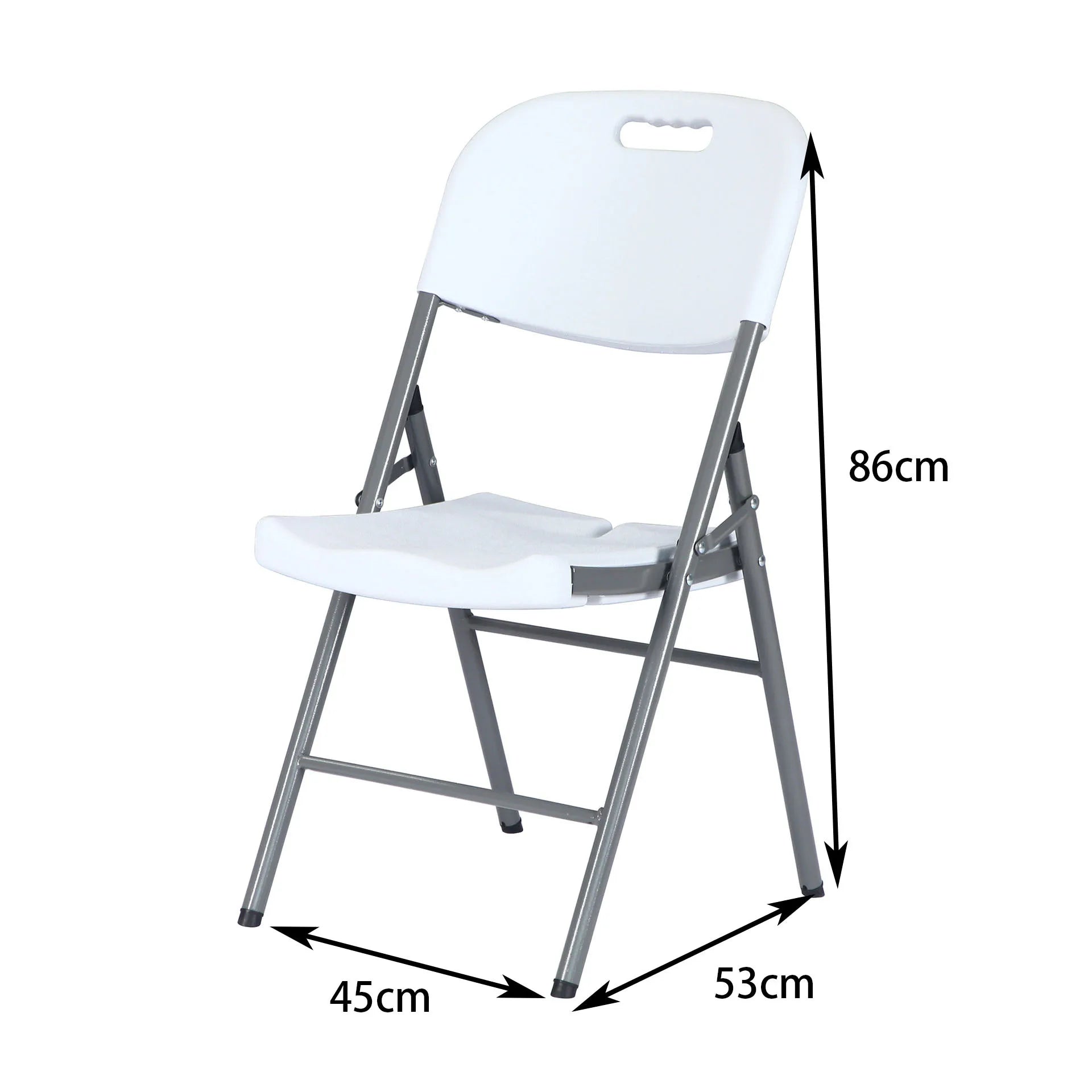 120cm Factory Customized New Silicone Handle Plastic Folding Tables for Portable Weddings Picnics Parties Camping by S And B Enterprise
