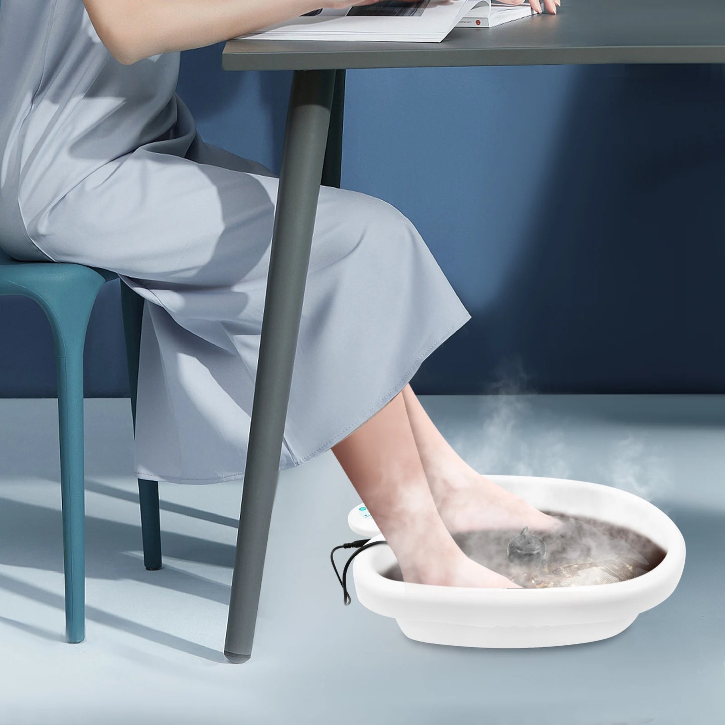 Ionic Detox Foot Bath Machine, Large Capacity 21x5.5x15 inch by S And B Enterprise