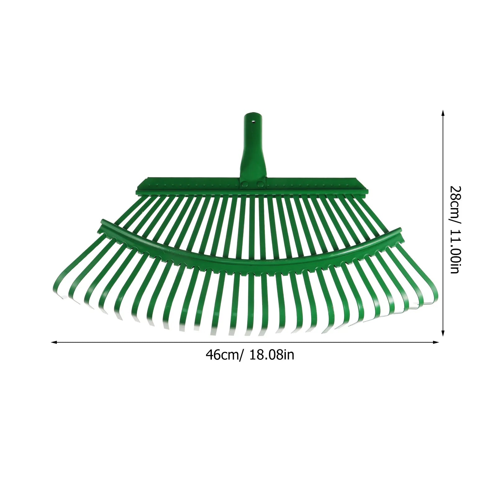 Heavy Duty Carbon Steel Garden Rake For Leaves And Debris by S And B Enterprise