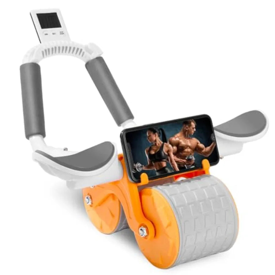 Upgraded Ab Roller Wheel With Knee Support And Timer