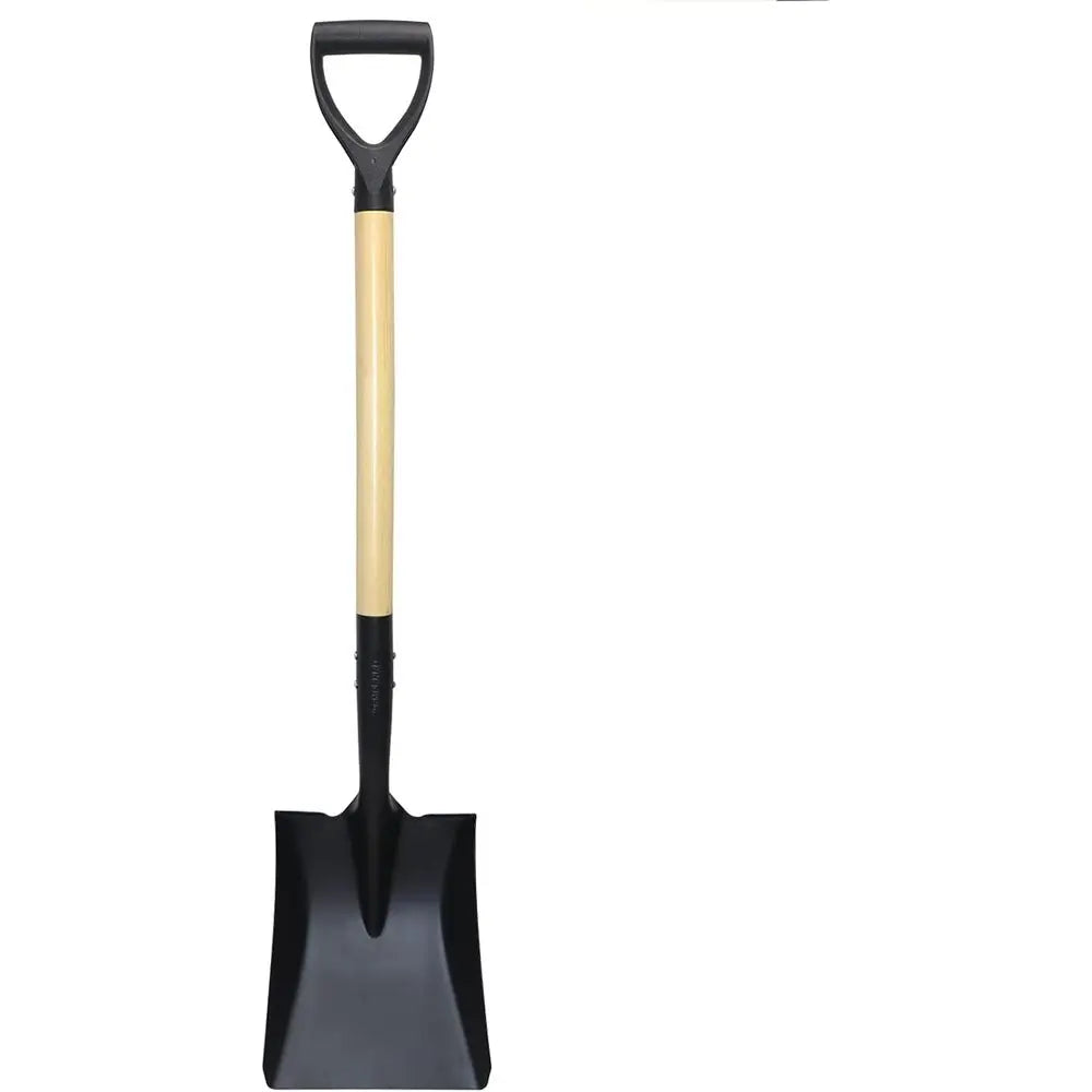 D-Handle Shovel With Steel Blade And Solid Wood Handle by S And B Enterprise