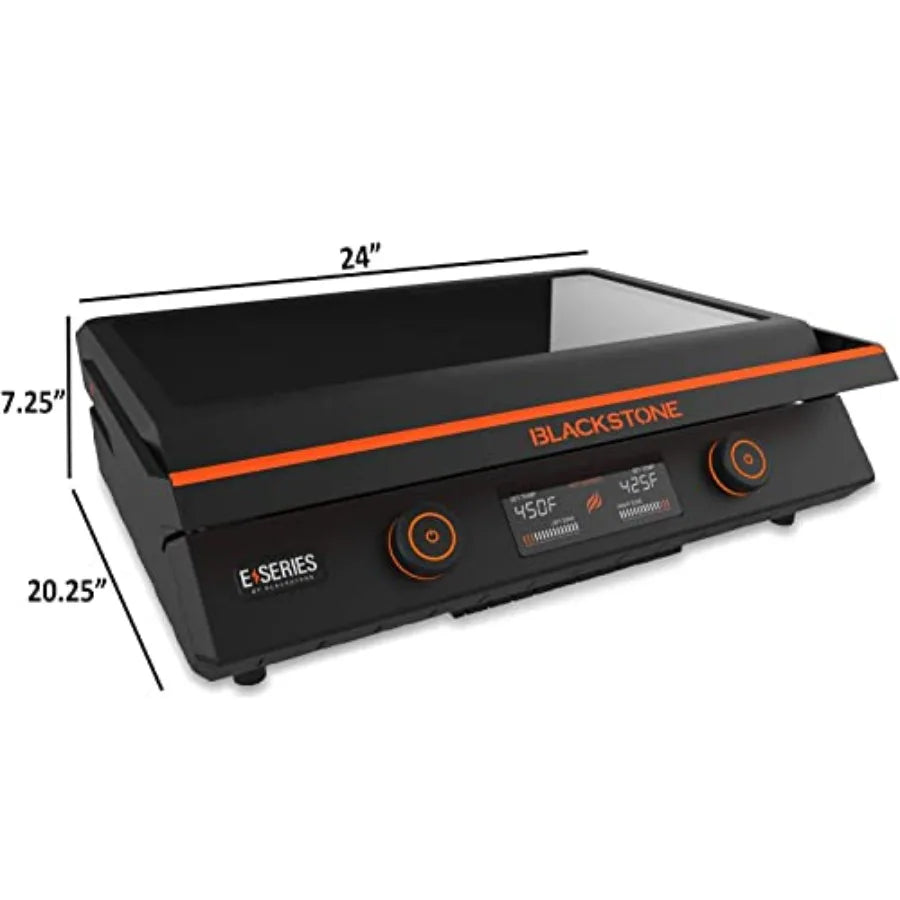 OLOEY Electric Griddle Nonstick With Lid For Indoor And Outdoor Use