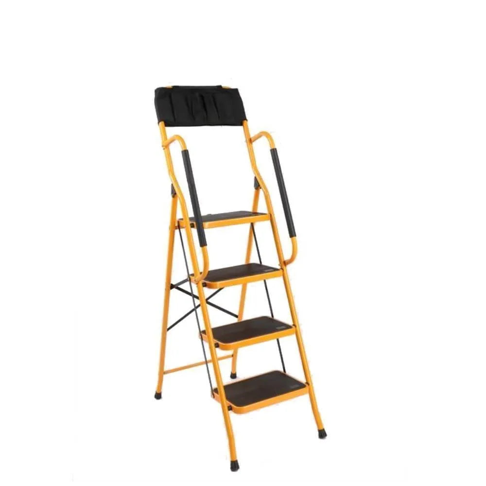 Folding Step Ladder With Handrails, 330lb Capacity