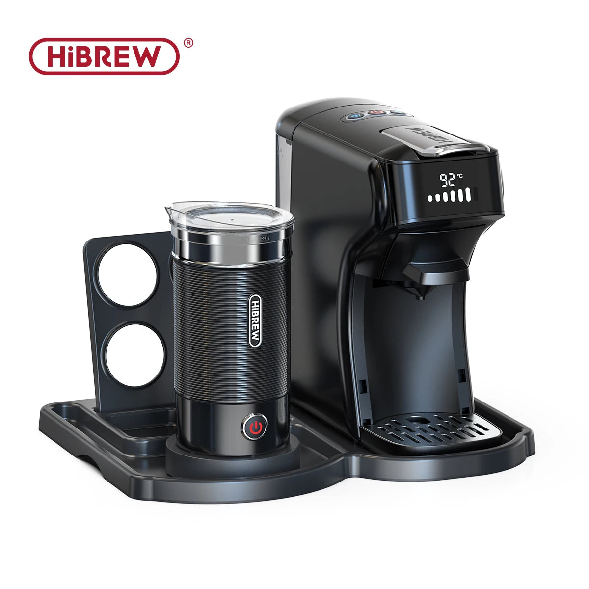 HiBREW 6in1 Capsule Coffee Machine H1B Nespresso Dolce Gusto Compatible